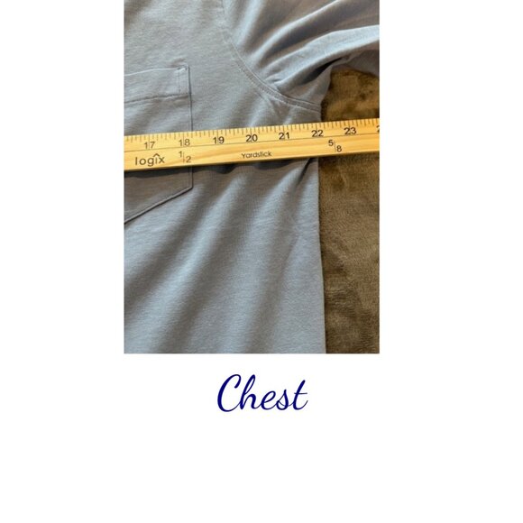 Tailor Vintage Men’s Performance Shirt Light Blue L NWT Moisture Wicking - Picture 6 of 8